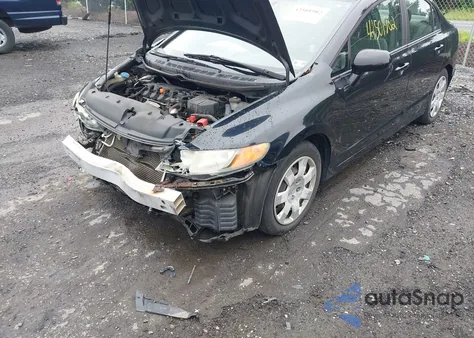 2008 Honda Civic Lx из США, поврежденный, VIN 1HGFA16518L011097